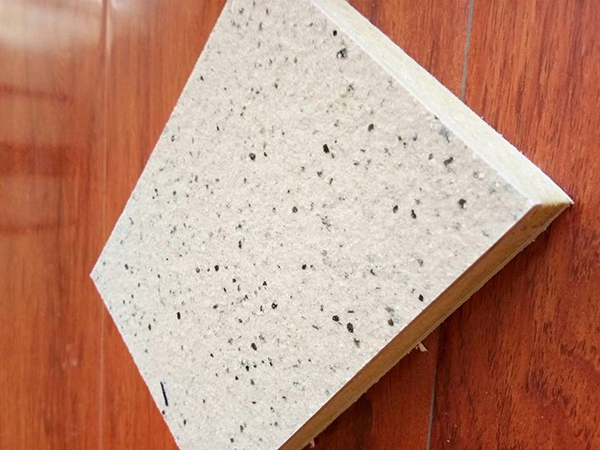 Colorful painted rock wool integrated board for building exterior walls