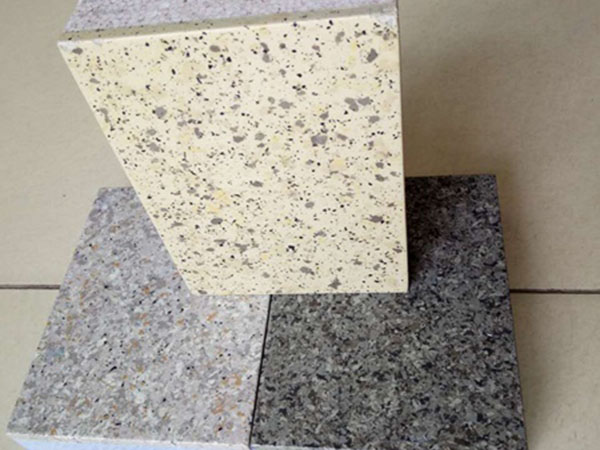 Imitation stone insulation and decoration integrated board